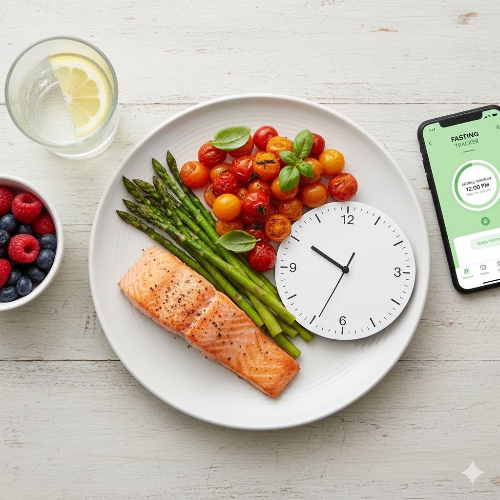 Gezielter Wechsel zwischen Essens- und Fastenphasen.